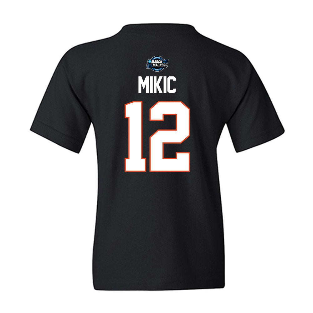 Florida - NCAA Men's Basketball : Viktor Mikic - NCAA® March Madness® 2025 Elite 8 Shersey Youth T-Shirt-1