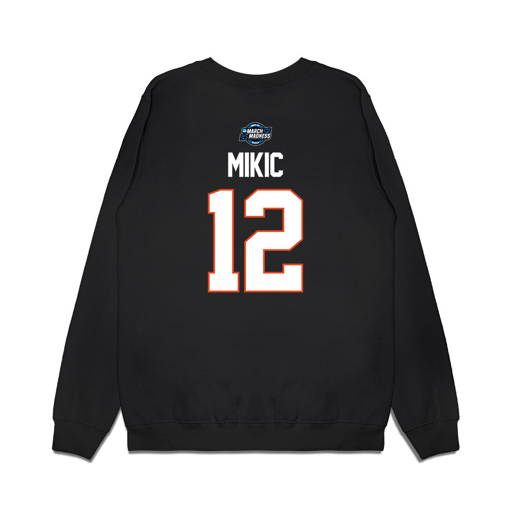 Florida - NCAA Men's Basketball : Viktor Mikic - NCAA® March Madness® 2025 Elite 8 Shersey Premium Crewneck Sweatshirt-1