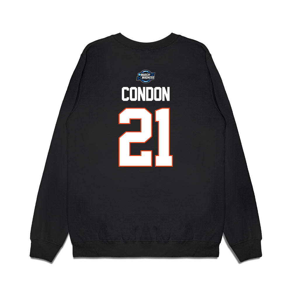 Florida - NCAA Men's Basketball : Alexander Condon - NCAA® March Madness® 2025 Elite 8 Shersey Premium Crewneck Sweatshirt-1