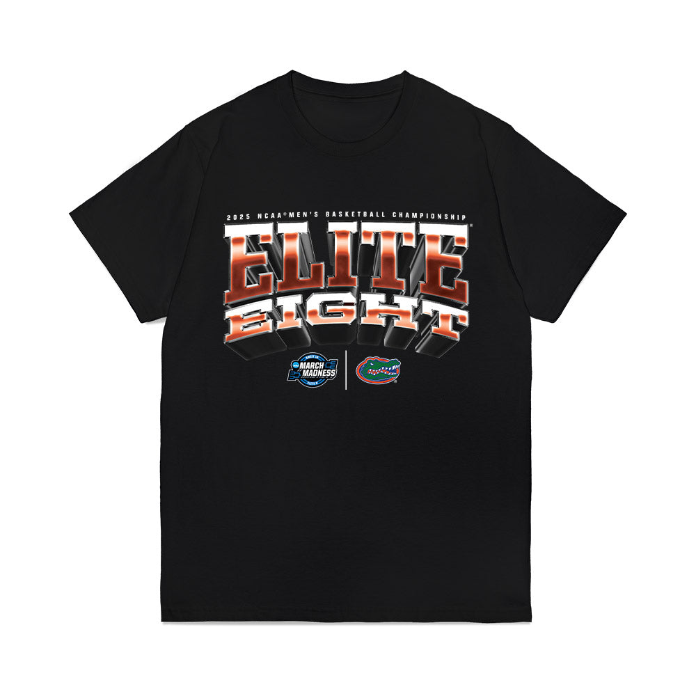 Florida - NCAA Men's Basketball : NCAA® March Madness® 2025 Elite 8 Collage Premium T-Shirt-0