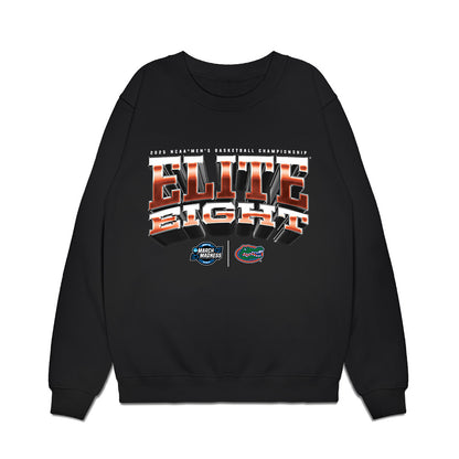 Florida - NCAA Men's Basketball : NCAA® March Madness® 2025 Elite 8 Collage Premium Crewneck Sweatshirt-0