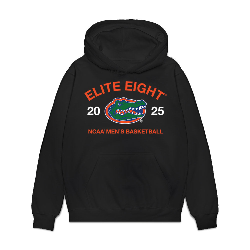 Florida - NCAA Men's Basketball : NCAA® March Madness® 2025 Elite 8 Roster Premium Hooded Sweatshirt-0