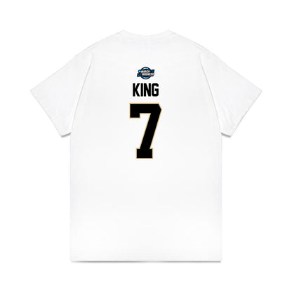 Purdue - NCAA Men's Basketball : Samuel King - NCAA® March Madness® 2025 Elite Eight Shersey Premium T-Shirt-1