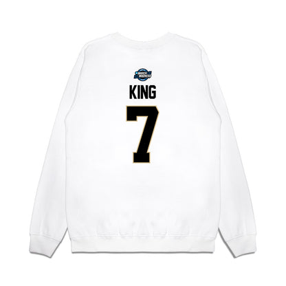 Purdue - NCAA Men's Basketball : Samuel King - NCAA® March Madness® 2025 Elite Eight Shersey Premium Crewneck Sweatshirt-1