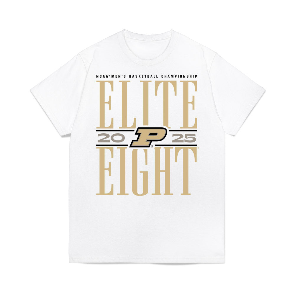 Purdue - NCAA Men's Basketball : Samuel King - NCAA® March Madness® 2025 Elite Eight Shersey Premium T-Shirt-0