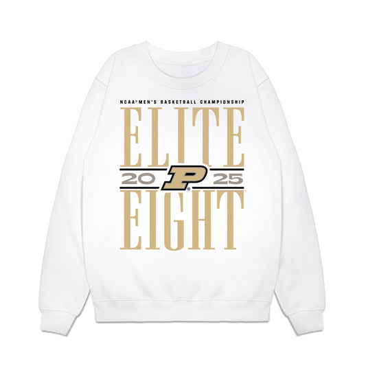 Purdue - NCAA Men's Basketball : Samuel King - NCAA® March Madness® 2025 Elite Eight Shersey Premium Crewneck Sweatshirt-0