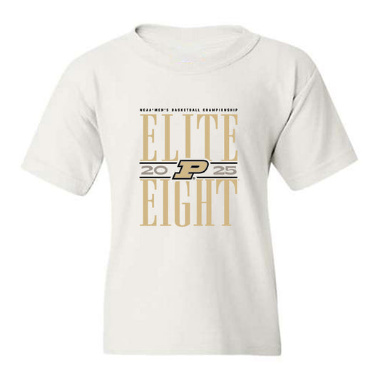 Purdue - NCAA Men's Basketball : Omer Mayer - NCAA® March Madness® 2025 Elite Eight Shersey Youth T-Shirt-0