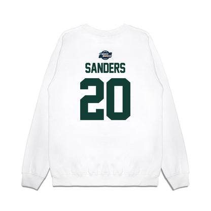 Michigan State - NCAA Men's Basketball : Nick Sanders - NCAA® March Madness® 2025 Elite Eight Premium Crewneck Sweatshirt-1