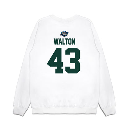 Michigan State - NCAA Men's Basketball : Colin Walton - NCAA® March Madness® 2025 Elite Eight Premium Crewneck Sweatshirt-1