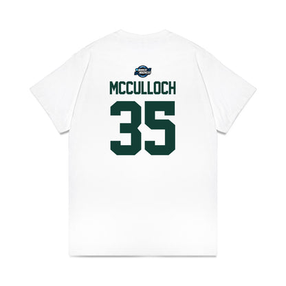 Michigan State - NCAA Men's Basketball : Jesse McCulloch - NCAA® March Madness® 2025 Elite Eight Premium T-Shirt-1