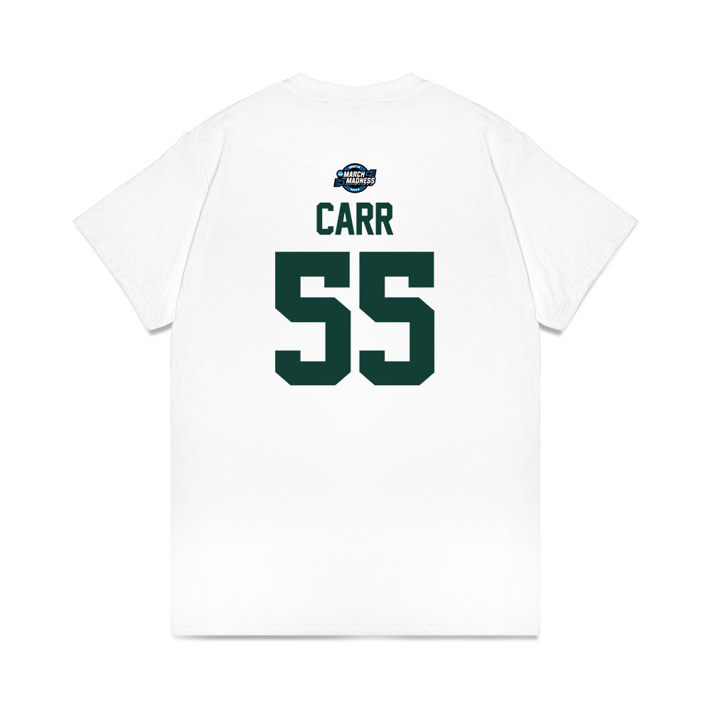 Michigan State - NCAA Men's Basketball : Coen Carr - NCAA® March Madness® 2025 Elite Eight Premium T-Shirt-1