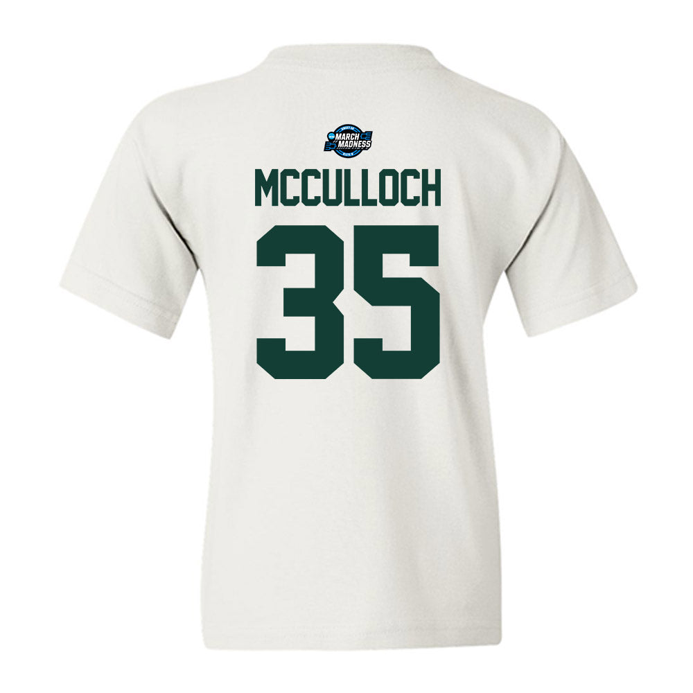 Michigan State - NCAA Men's Basketball : Jesse McCulloch - NCAA® March Madness® 2025 Elite Eight Youth T-Shirt-1
