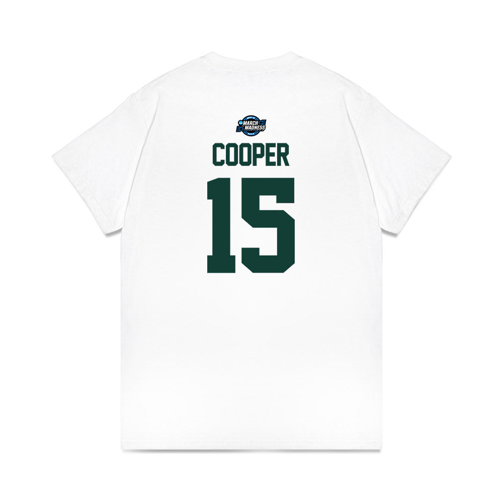 Michigan State - NCAA Men's Basketball : Carson Cooper - NCAA® March Madness® 2025 Elite Eight Premium T-Shirt-1
