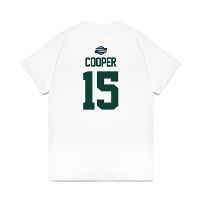 Michigan State - NCAA Men's Basketball : Carson Cooper - NCAA® March Madness® 2025 Elite Eight Premium T-Shirt-1