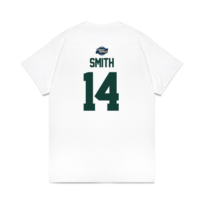 Michigan State - NCAA Men's Basketball : Davis Smith - NCAA® March Madness® 2025 Elite Eight Premium T-Shirt-1