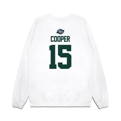 Michigan State - NCAA Men's Basketball : Carson Cooper - NCAA® March Madness® 2025 Elite Eight Premium Crewneck Sweatshirt-1