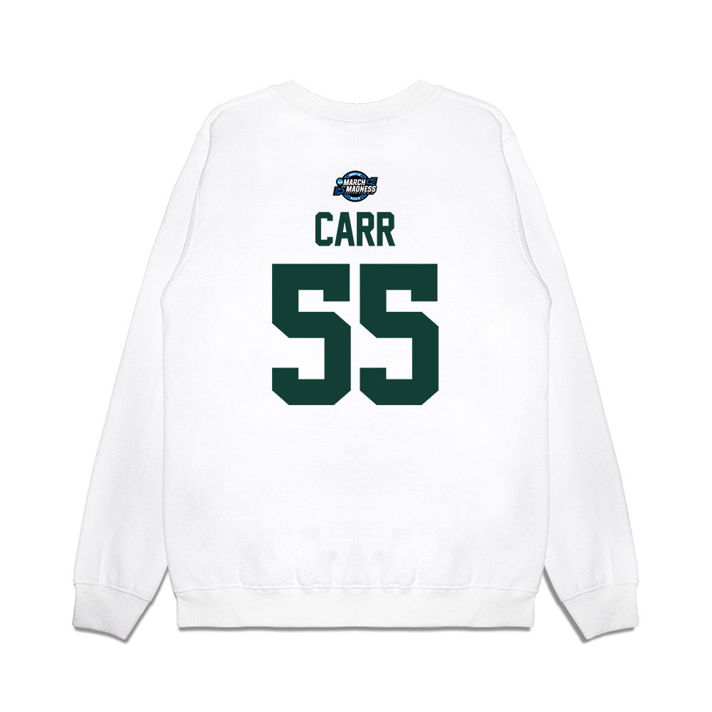Michigan State - NCAA Men's Basketball : Coen Carr - NCAA® March Madness® 2025 Elite Eight Premium Crewneck Sweatshirt-1