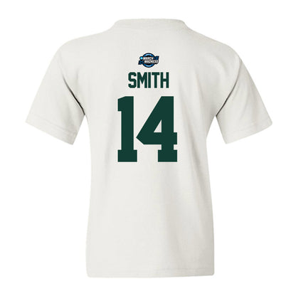 Michigan State - NCAA Men's Basketball : Davis Smith - NCAA® March Madness® 2025 Elite Eight Youth T-Shirt-1
