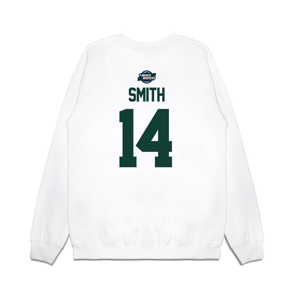 Michigan State - NCAA Men's Basketball : Davis Smith - NCAA® March Madness® 2025 Elite Eight Premium Crewneck Sweatshirt-1