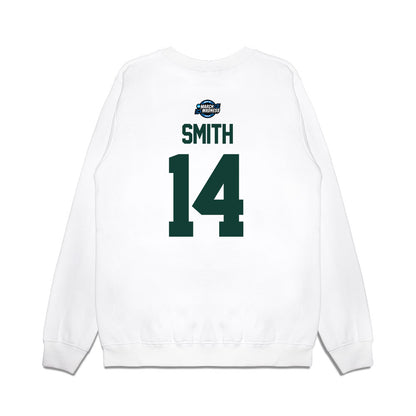 Michigan State - NCAA Men's Basketball : Davis Smith - NCAA® March Madness® 2025 Elite Eight Premium Crewneck Sweatshirt-1