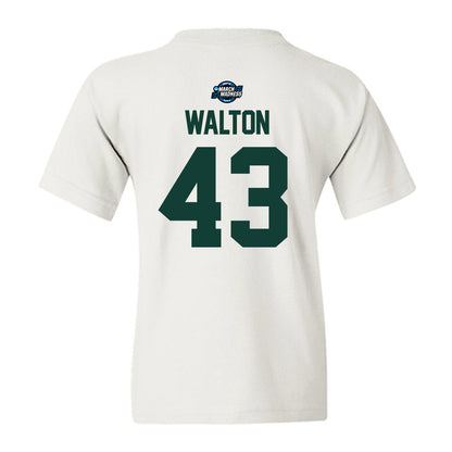 Michigan State - NCAA Men's Basketball : Colin Walton - NCAA® March Madness® 2025 Elite Eight Youth T-Shirt-1