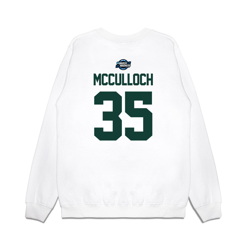 Michigan State - NCAA Men's Basketball : Jesse McCulloch - NCAA® March Madness® 2025 Elite Eight Premium Crewneck Sweatshirt-1