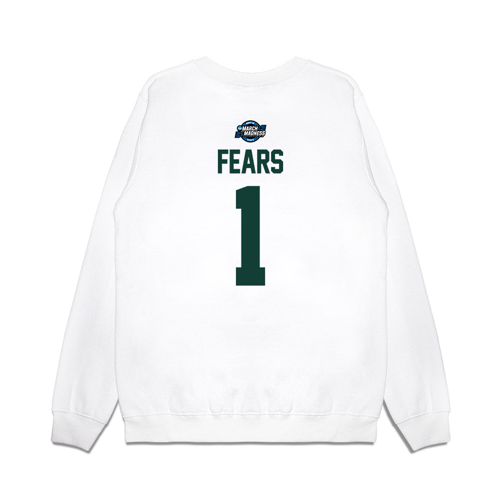 Michigan State - NCAA Men's Basketball : Jeremy Fears - NCAA® March Madness® 2025 Elite Eight Premium Crewneck Sweatshirt-1