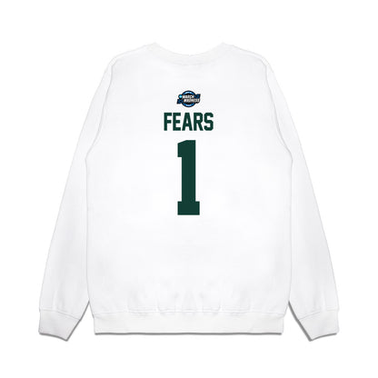 Michigan State - NCAA Men's Basketball : Jeremy Fears - NCAA® March Madness® 2025 Elite Eight Premium Crewneck Sweatshirt-1