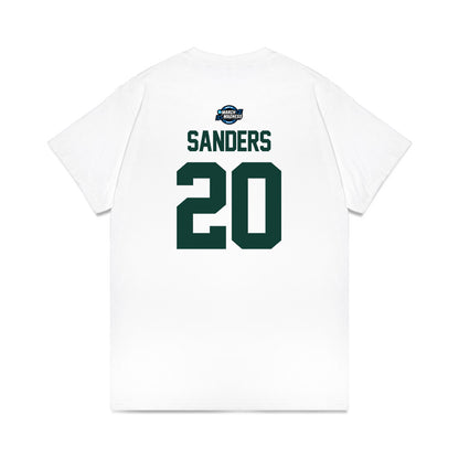 Michigan State - NCAA Men's Basketball : Nick Sanders - NCAA® March Madness® 2025 Elite Eight Premium T-Shirt-1