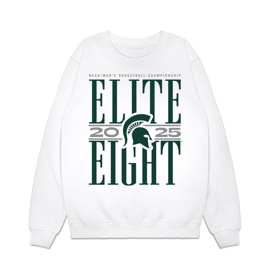 Michigan State - NCAA Men's Basketball : Brennan Walton - NCAA® March Madness® 2025 Elite Eight Premium Crewneck Sweatshirt-0