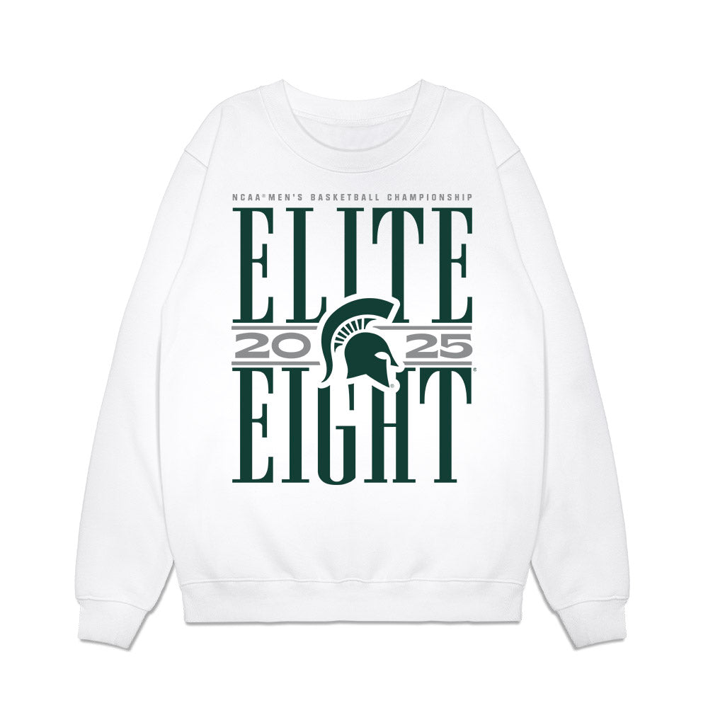Michigan State - NCAA Men's Basketball : Davis Smith - NCAA® March Madness® 2025 Elite Eight Premium Crewneck Sweatshirt-0