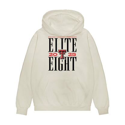 Texas Tech - NCAA Men's Basketball : Marial Akuentok - NCAA® March Madness® 2025 Elite 8 Shersey Premium Hooded Sweatshirt-0