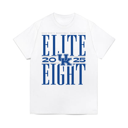 Kentucky - NCAA Men's Basketball : Trent Noah - NCAA® March Madness® 2025 Elite 8 Shersey Premium T-Shirt-0