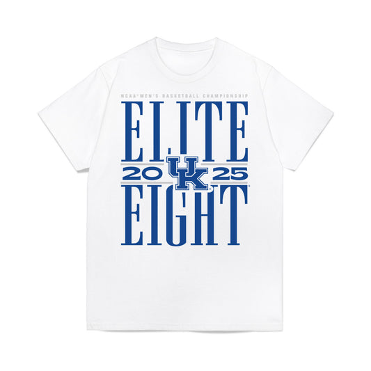 Kentucky - NCAA Men's Basketball : Trent Noah - NCAA® March Madness® 2025 Elite 8 Shersey Premium T-Shirt-0