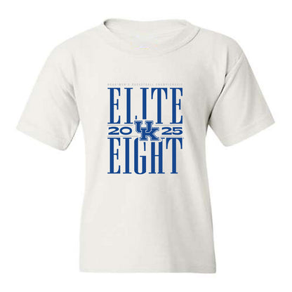 Kentucky - NCAA Men's Basketball : Trent Noah - NCAA® March Madness® 2025 Elite 8 Shersey Youth T-Shirt-0