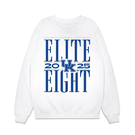 Kentucky - NCAA Men's Basketball : Trent Noah - NCAA® March Madness® 2025 Elite 8 Shersey Premium Crewneck Sweatshirt-0