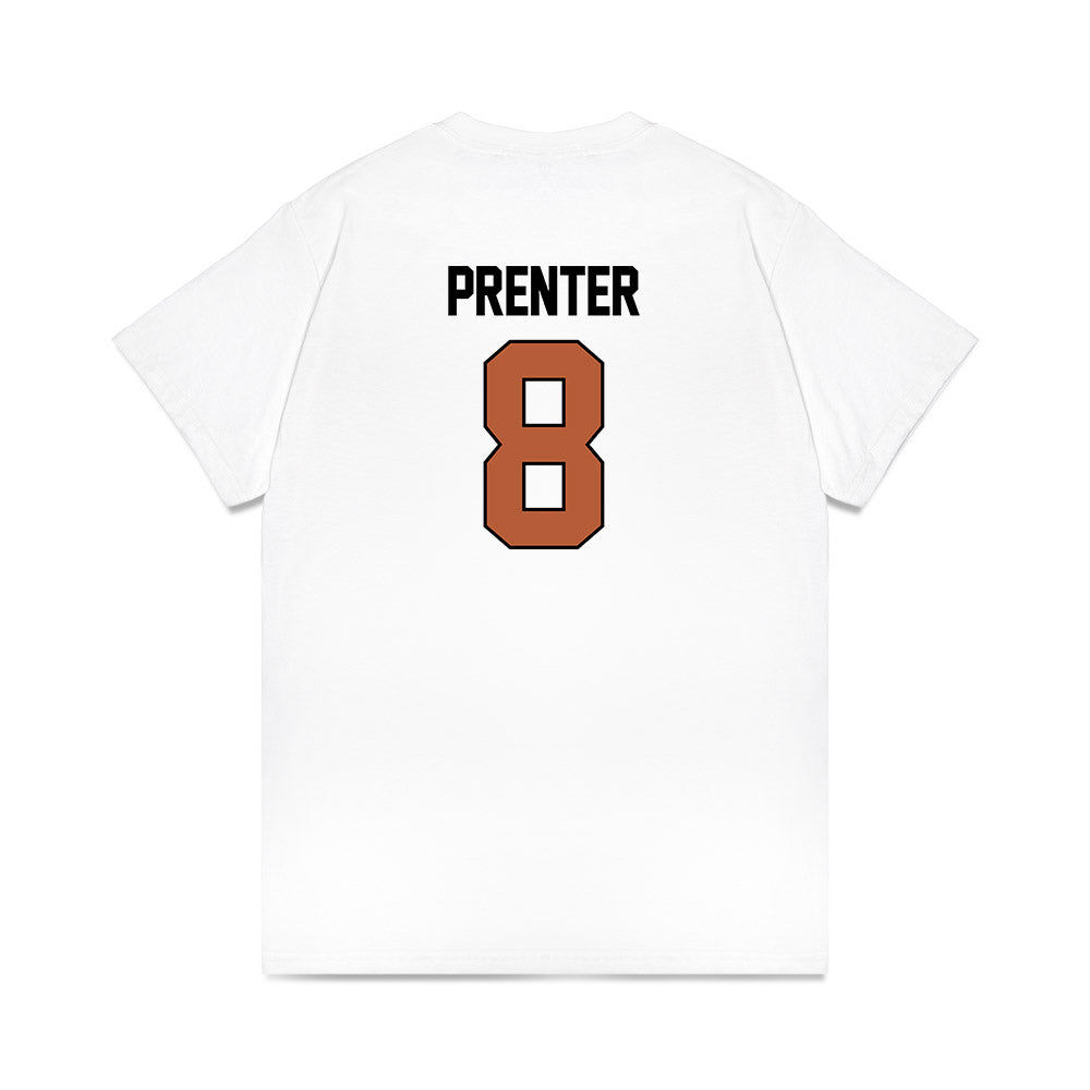 Texas - NCAA Women's Basketball : Grace Prenter - NCAA® March Madness® 2025 Elite 8 Shersey Premium T-Shirt-1