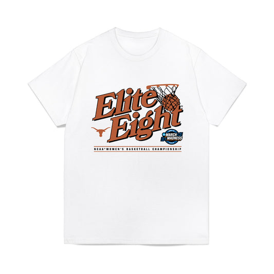 Texas - NCAA Women's Basketball : Jordan Lee - NCAA® March Madness® 2025 Elite 8 Shersey Premium T-Shirt-0