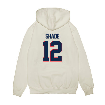 UConn - NCAA Women's Basketball : Ashlynn Shade - NCAA® March Madness® 2025 Elite 8 Shersey Premium Hooded Sweatshirt-1