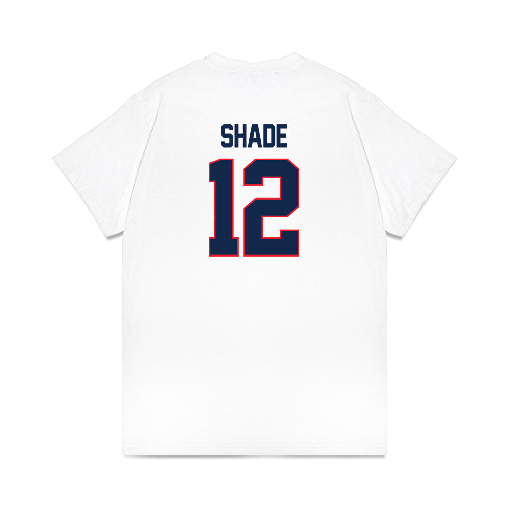 UConn - NCAA Women's Basketball : Ashlynn Shade - NCAA® March Madness® 2025 Elite 8 Shersey Premium T-Shirt-1