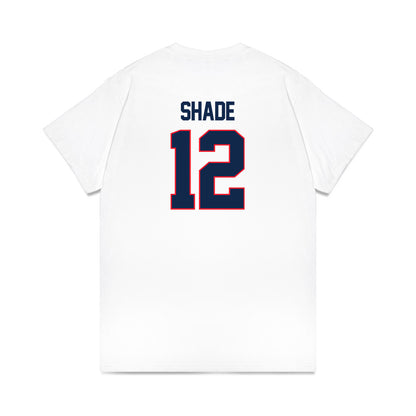 UConn - NCAA Women's Basketball : Ashlynn Shade - NCAA® March Madness® 2025 Elite 8 Shersey Premium T-Shirt-1