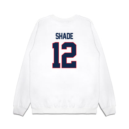 UConn - NCAA Women's Basketball : Ashlynn Shade - NCAA® March Madness® 2025 Elite 8 Shersey Premium Crewneck Sweatshirt-1