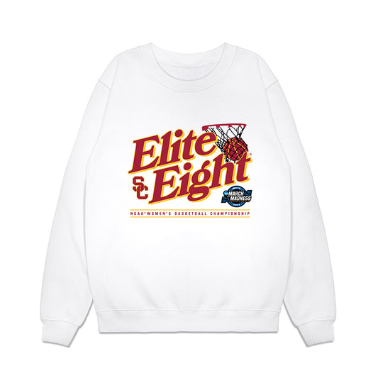 USC - NCAA Women's Basketball : Vivian Iwuchukwu - NCAA® March Madness® 2025 Elite 8 Shersey Premium Crewneck Sweatshirt-0