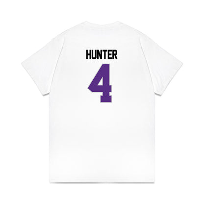 TCU - NCAA Women's Basketball : Donovyn Hunter - NCAA® March Madness® 2025 Elite 8 Shersey Premium T-Shirt-1