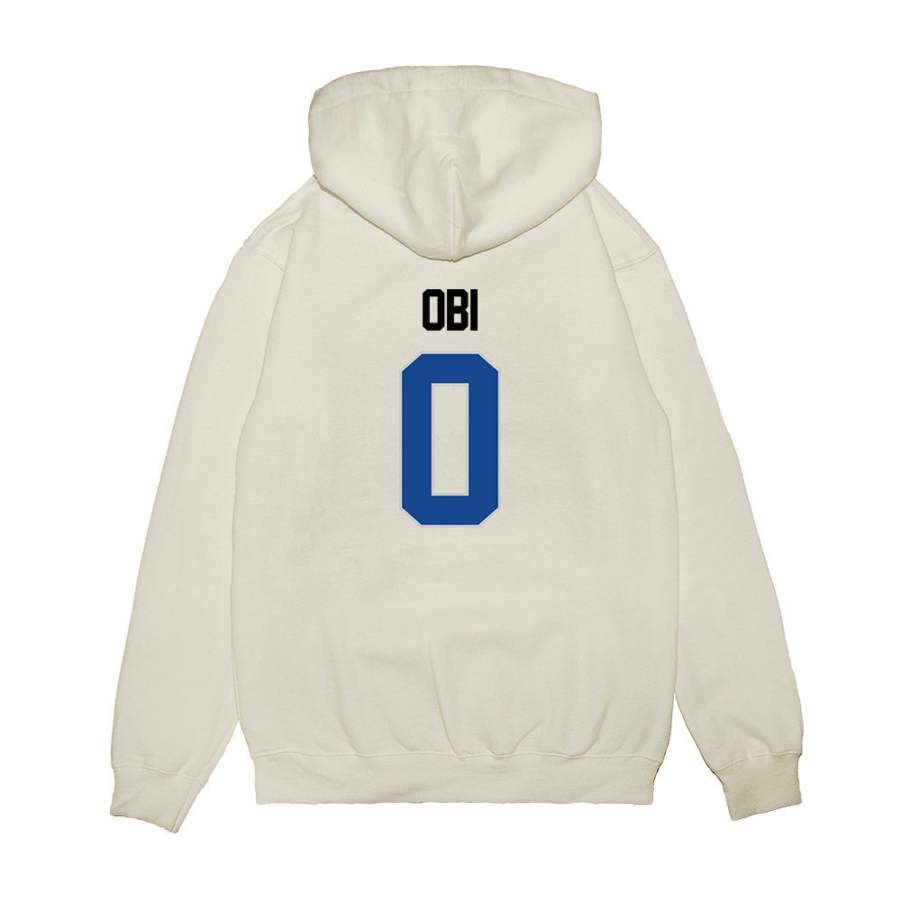 Kentucky - NCAA Women's Basketball : Jordan Obi - NCAA® March Madness® 2025 Elite 8 Shersey Premium Hooded Sweatshirt-1