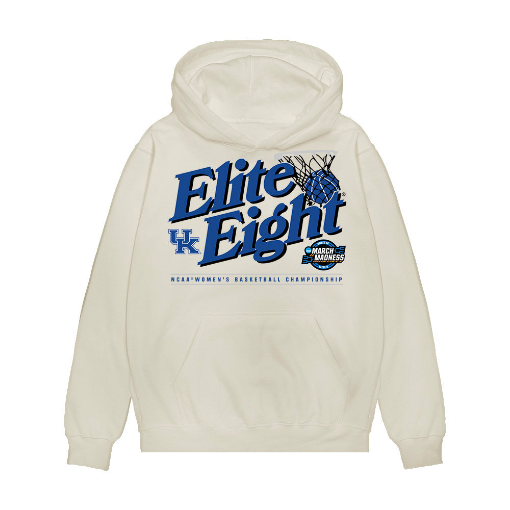 Kentucky - NCAA Women's Basketball : Jordan Obi - NCAA® March Madness® 2025 Elite 8 Shersey Premium Hooded Sweatshirt-0