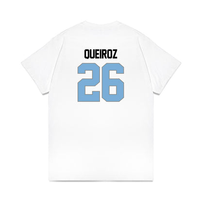 UNC - NCAA Women's Basketball : Taissa Queiroz - NCAA® March Madness® 2025 Elite 8 Shersey Premium T-Shirt-1