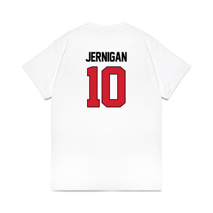 NC State - NCAA Women's Basketball : Adelaide Jernigan - NCAA® March Madness® 2025 Elite 8 Shersey Premium T-Shirt-1