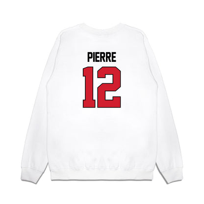 NC State - NCAA Women's Basketball : Khamil Pierre - NCAA® March Madness® 2025 Elite 8 Shersey Premium Crewneck Sweatshirt-1