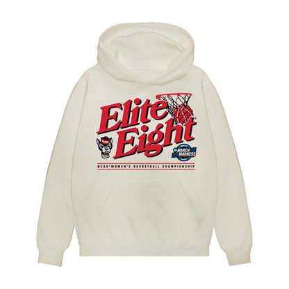 NC State - NCAA Women's Basketball : Khamil Pierre - NCAA® March Madness® 2025 Elite 8 Shersey Premium Hooded Sweatshirt-0